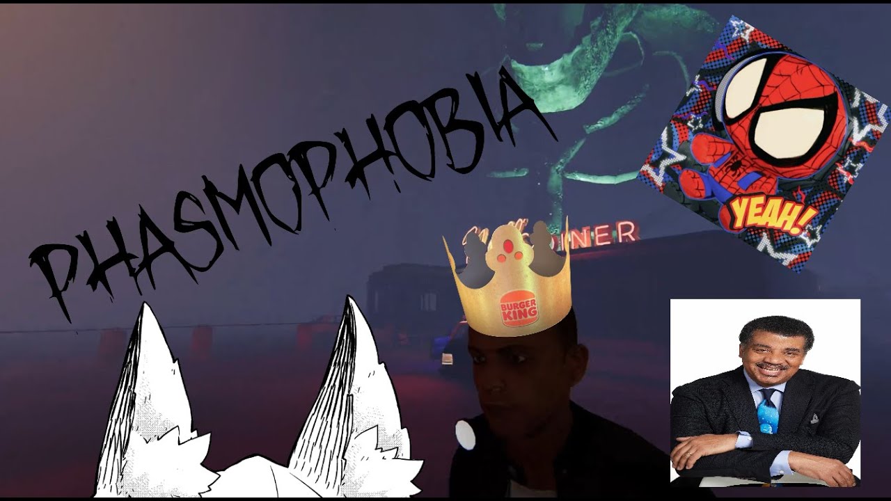 Me and my wifes new boyfriend play the NEW! PHASMO UPDATE and get HAUNTED by A ASTRO PHYSISIST!!?!