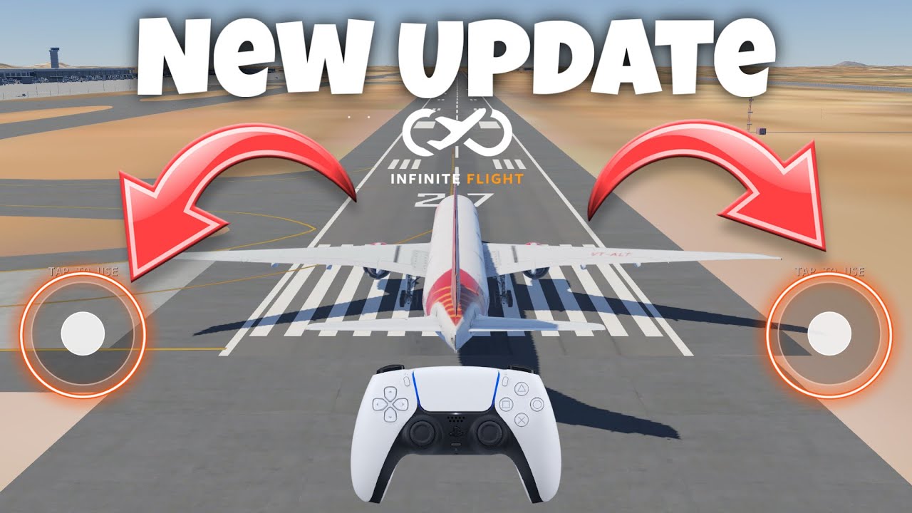 FINALLY JOYSTICK in Infinite Flight | Infinite Flight Beta Test 