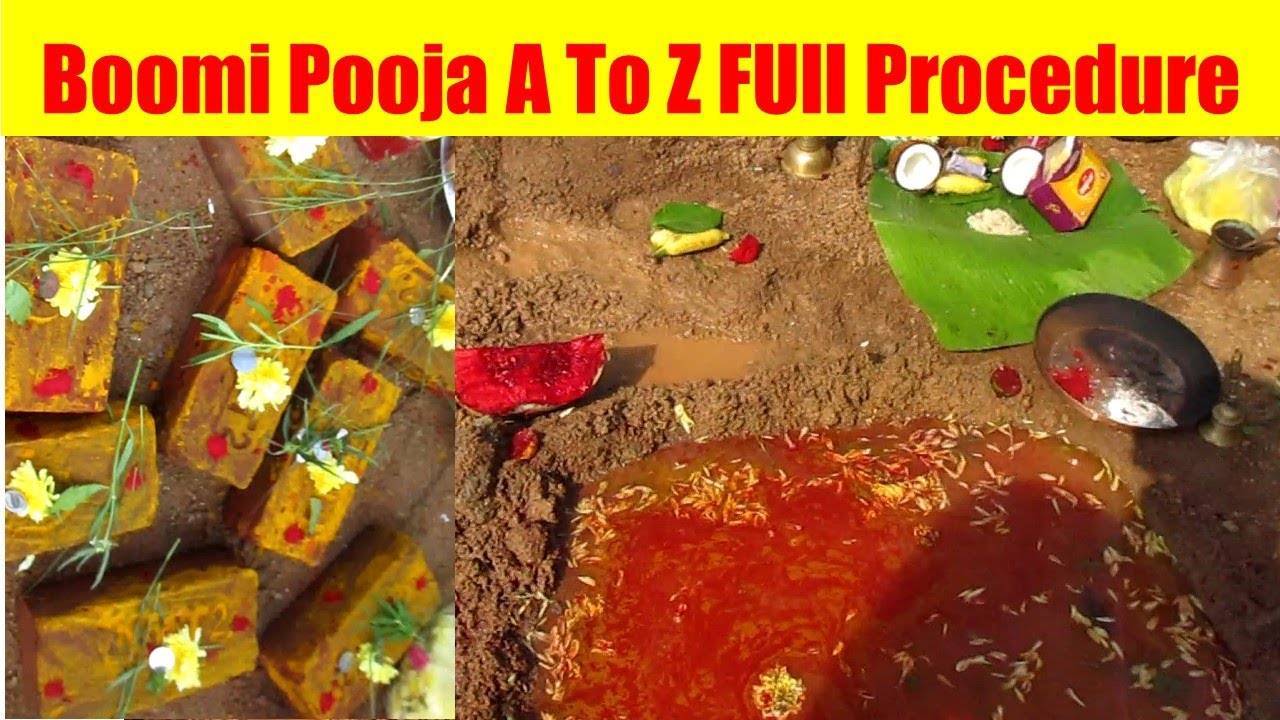 பூமி பூஜை ஆரம்பம் முதல் கடைசி வரை செய்வது எப்படி?/Boomi Pooja  full  Procedure