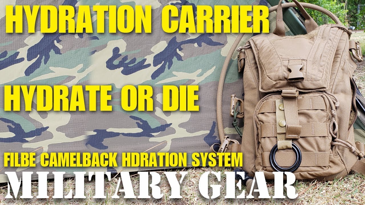 FILBE Camelback 3 litre hydration carrier and bladder