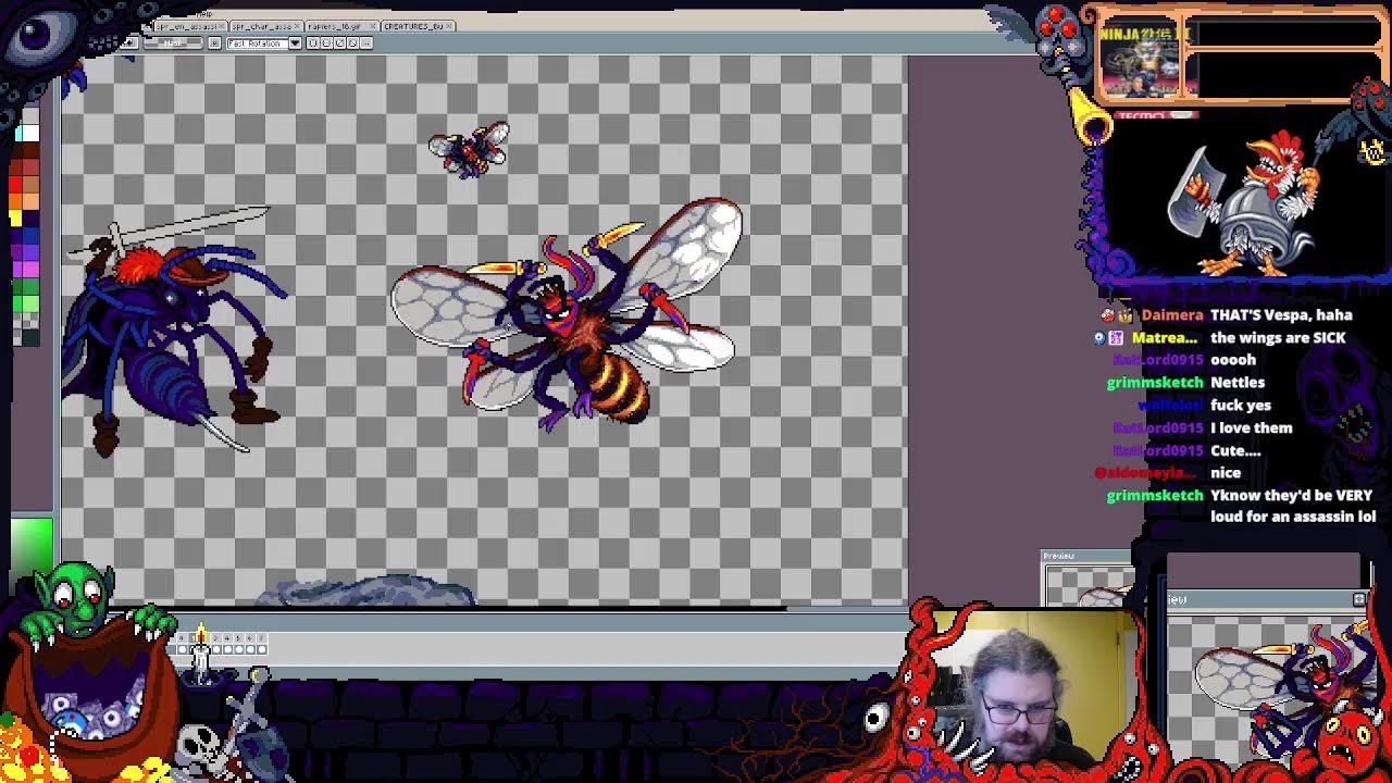 Malison Stream: Working on Demon Assassins
