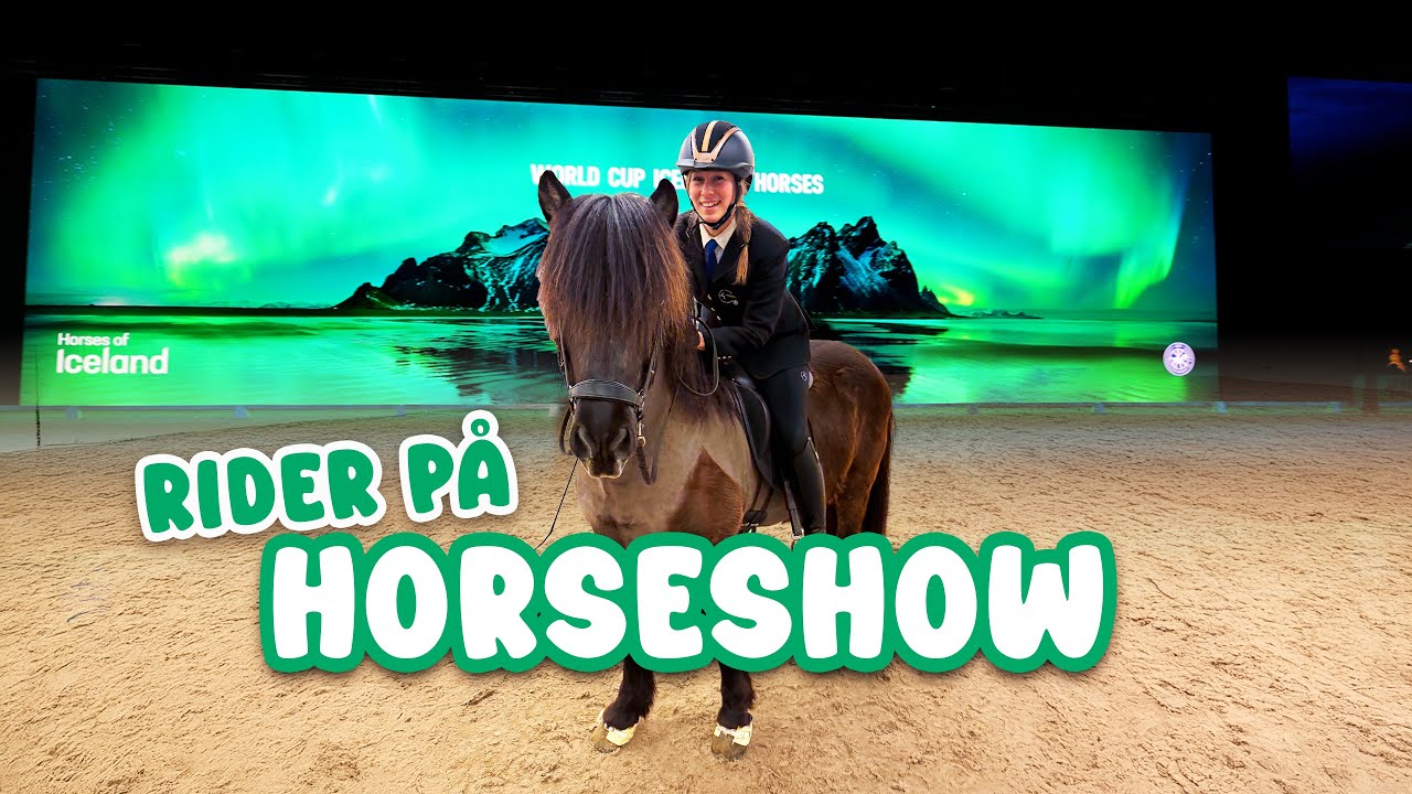 Rider på Horse show