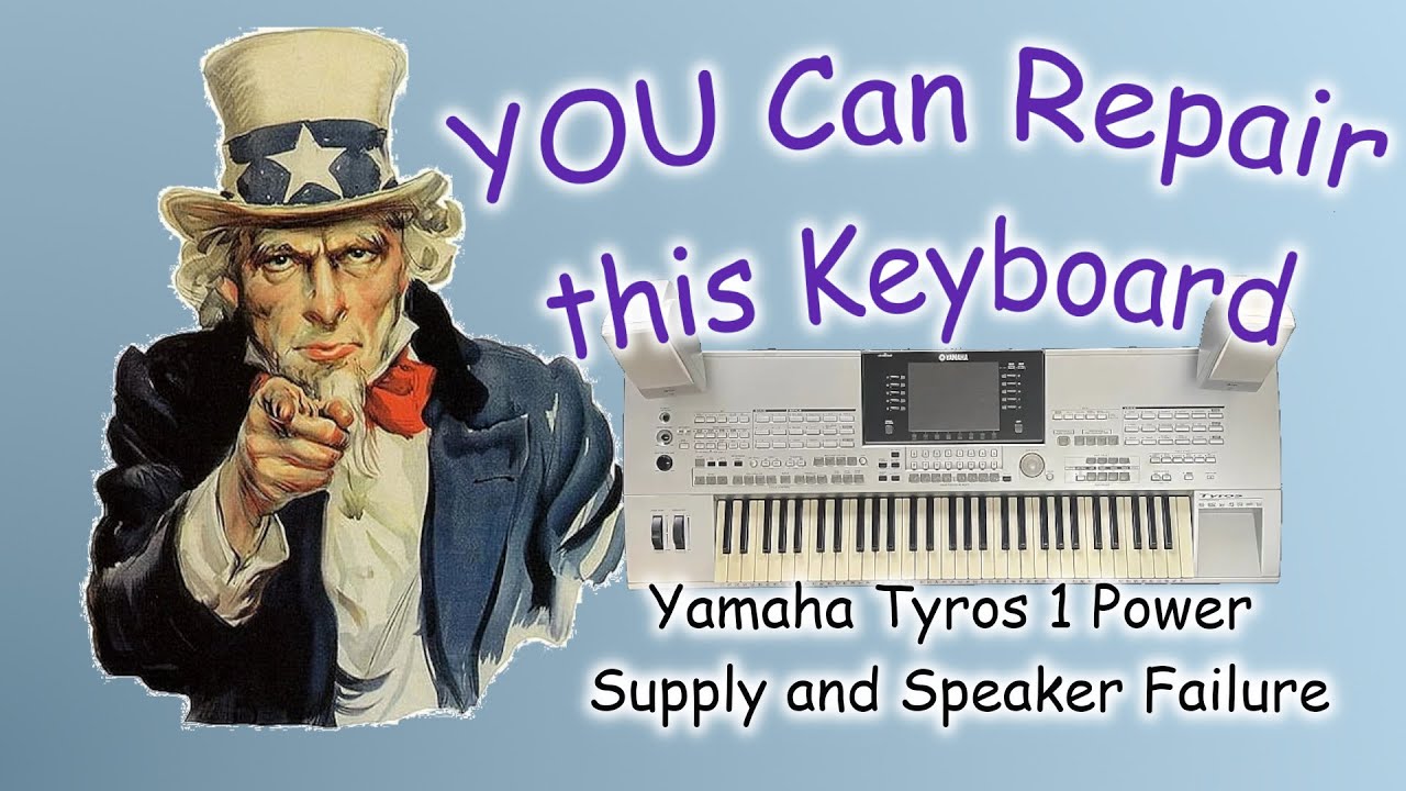 Сломанный Yamaha Tyros 1 — ВЫ можете его починить!