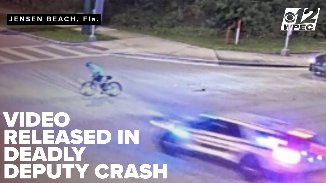 Video released in deputy-involved crash that killed bicyclist in Florida
