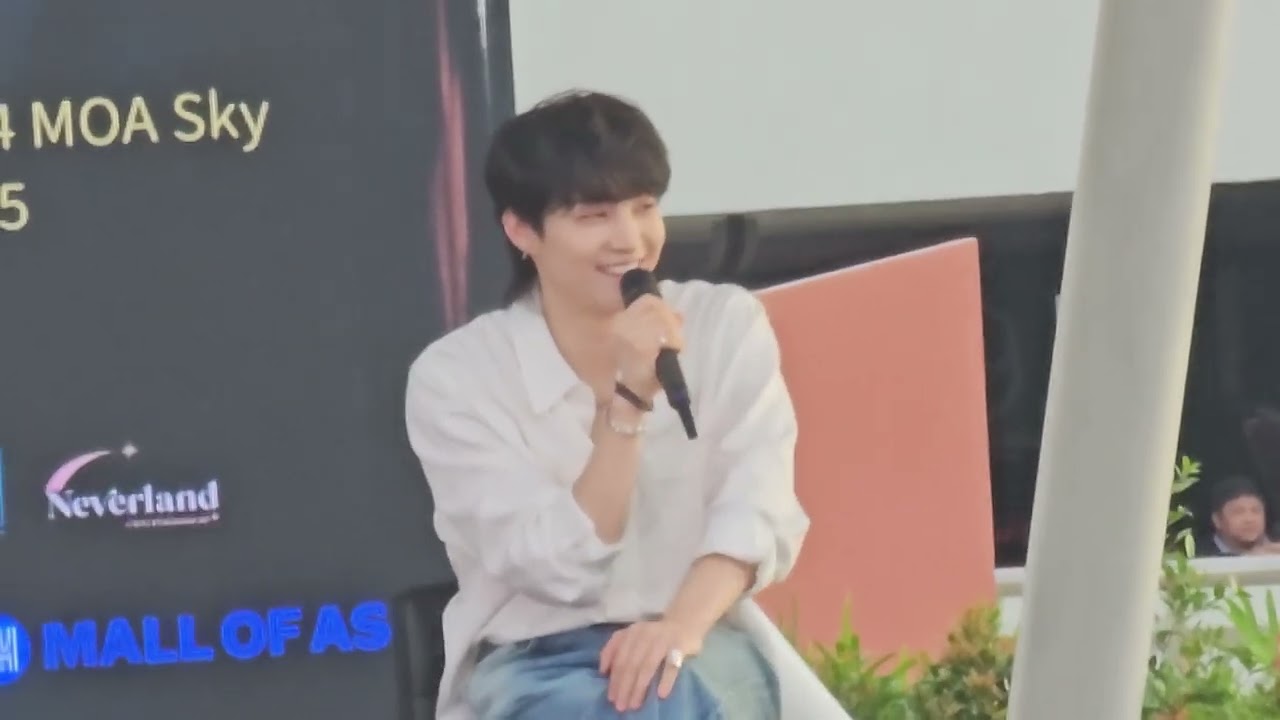 Jay B Presscon in SM Moa March 1,2025 - Interview part 2