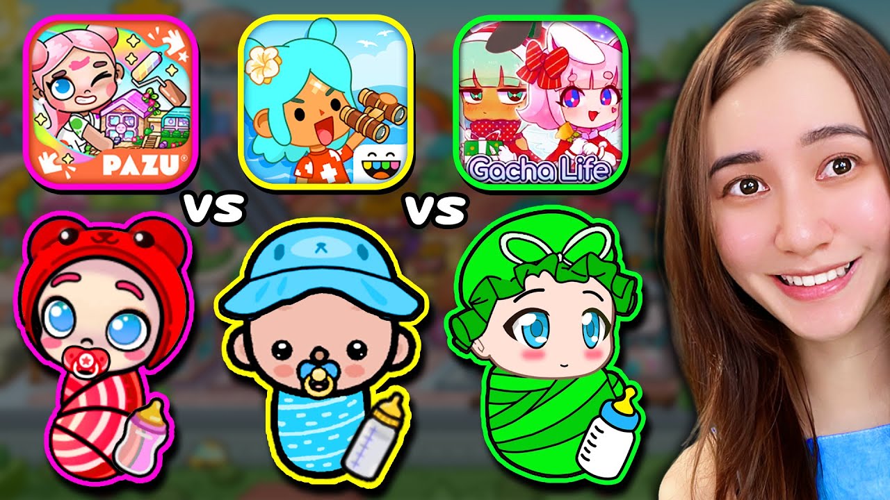 Какая игра лучше? Avatar World, Toca Life или Gacha Life!