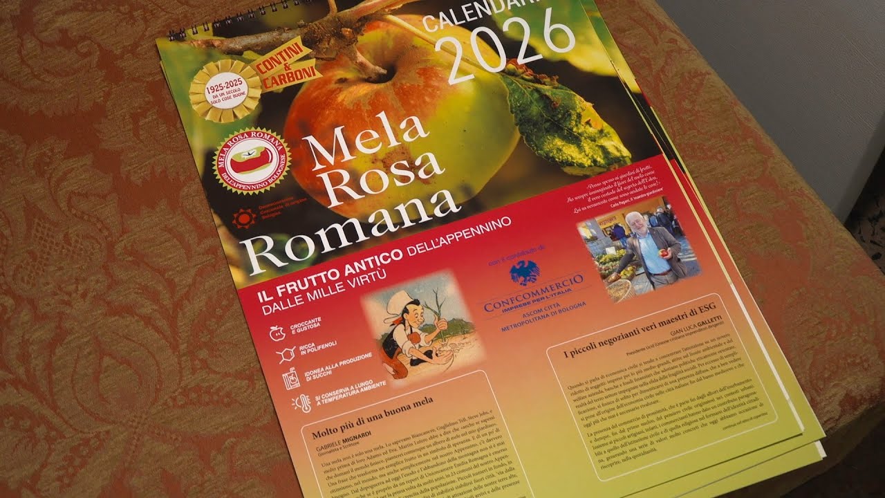 Il Calendario della Mela Rosa Romana 2026