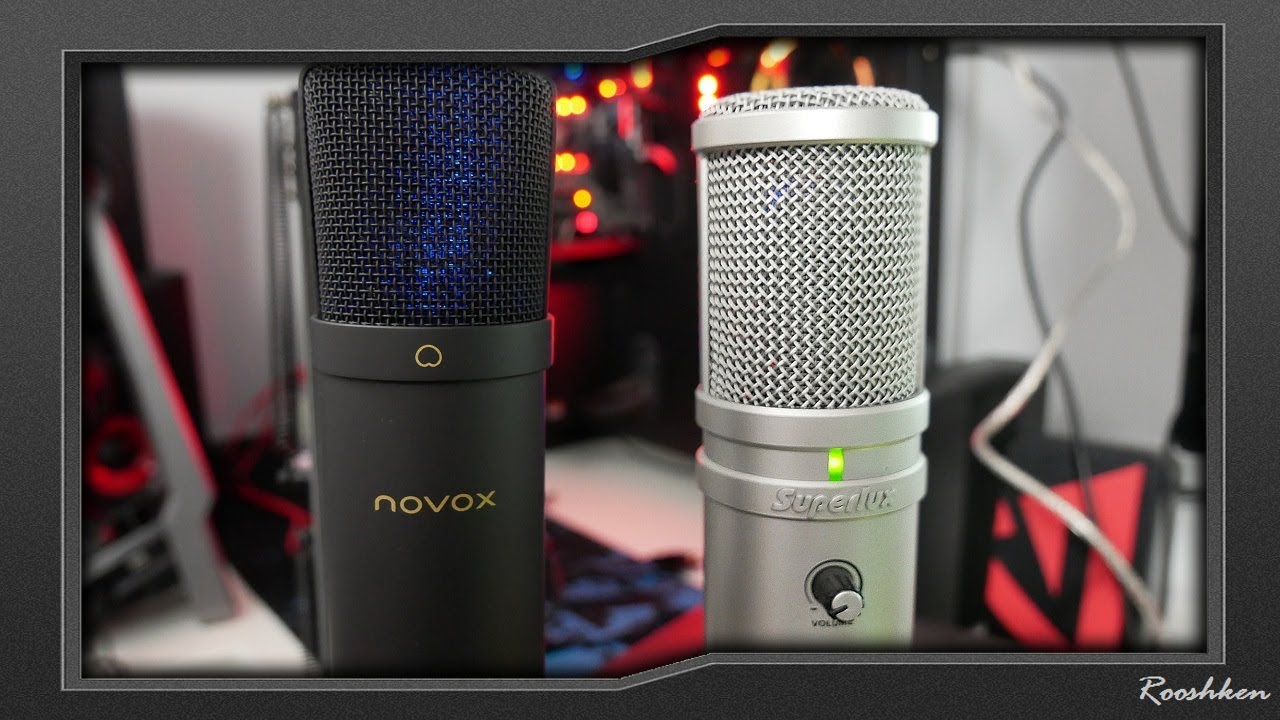 Novox NC-1 VS Superlux E205U por&oacute;wnanie popularnych mikrofon&oacute;w USB
