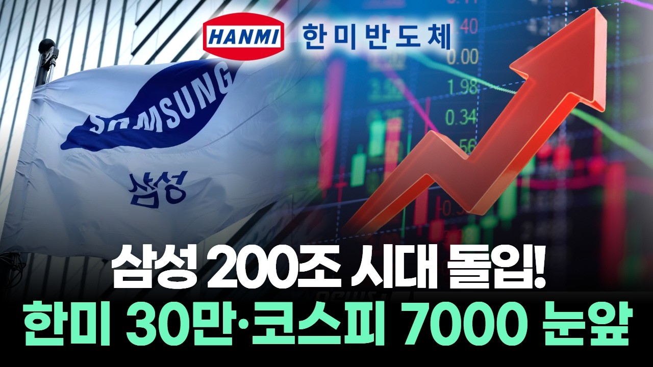 삼성 영업이익 200조? 코스피 7000 간다?