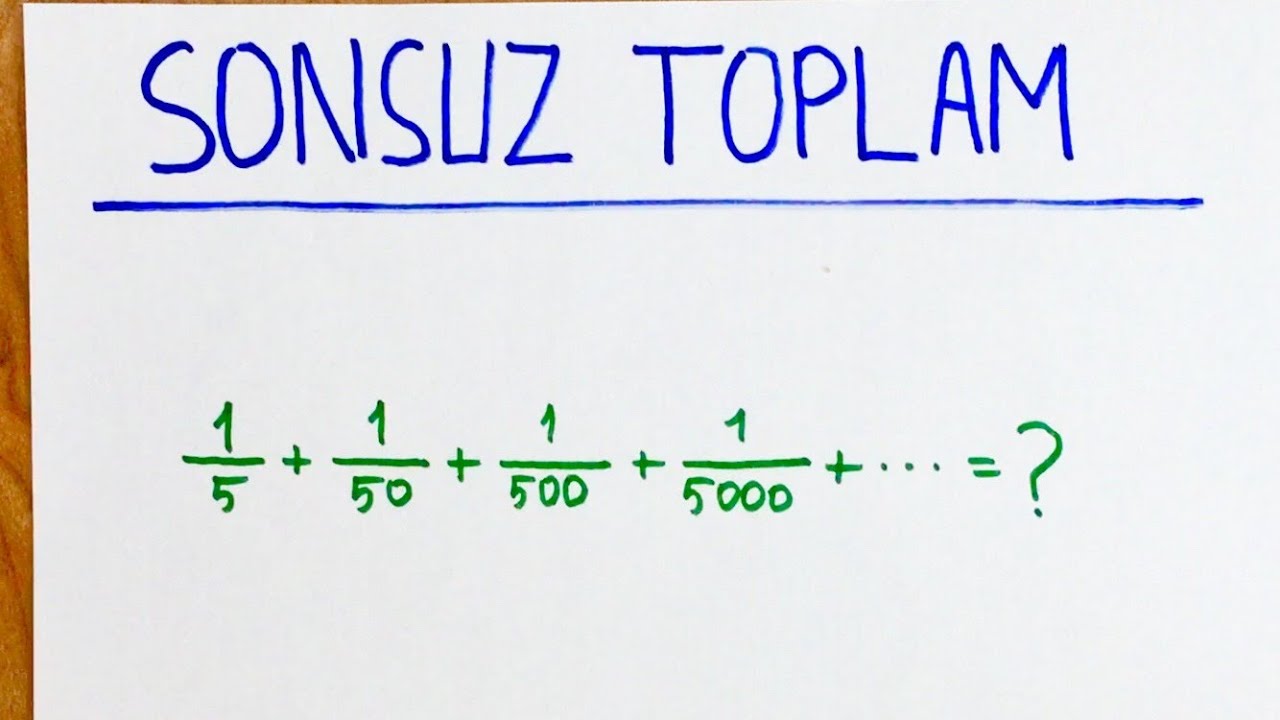 SONSUZ TOPLAM