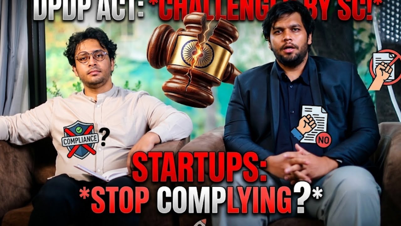 Supreme Court Just Challenged the DPDP Act &mdash; Should Indian Startups Stop Complying?