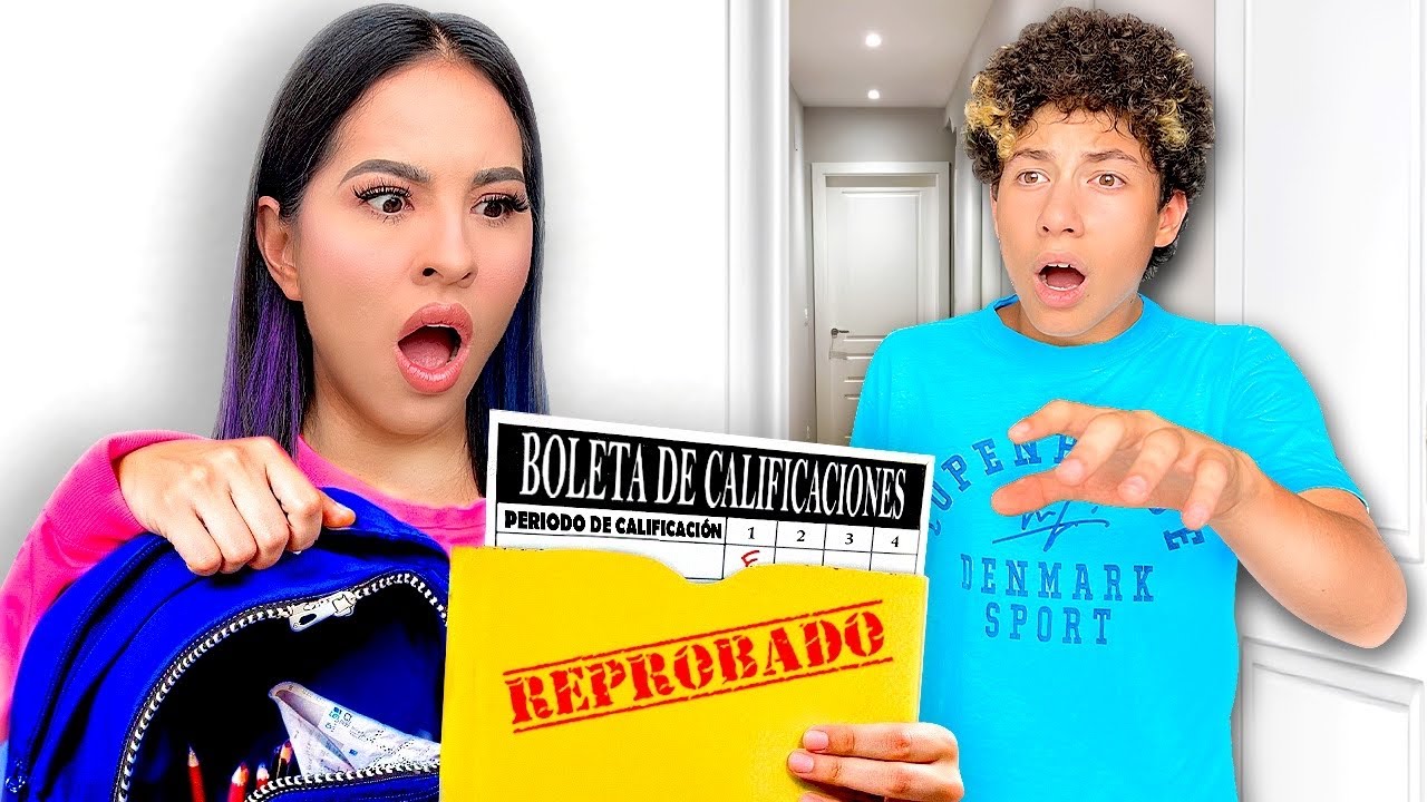 MI MAMÁ DESCUBRIÓ QUE REPROBÉ LA ESCUELA!!