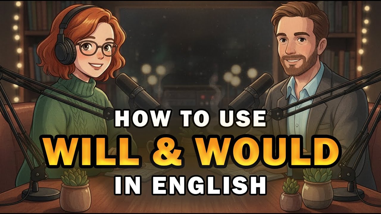 English Speaking Practice: How to use WILL and WOULD in English