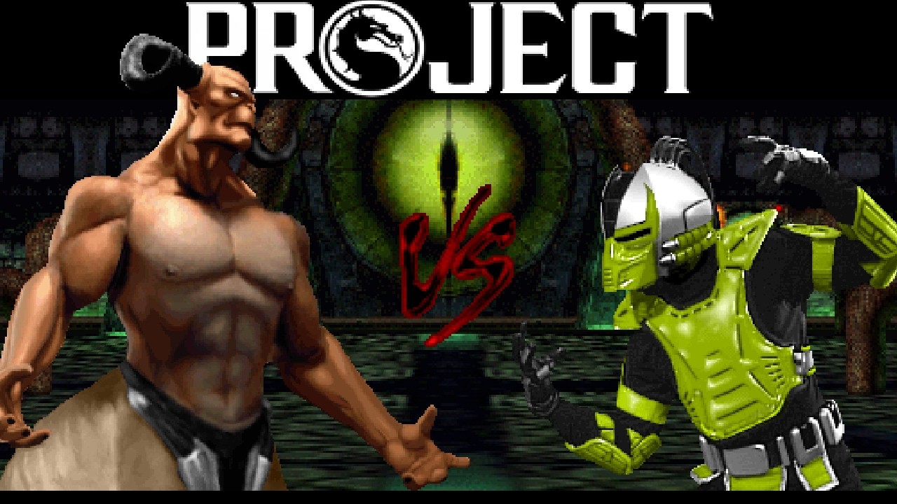 [Mortal Kombat] Motaro vs Cyber Scorpion Fight