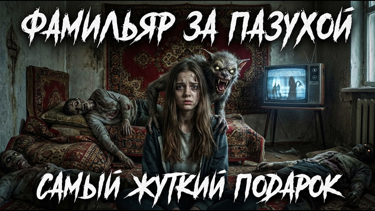 ФАМИЛЬЯР ЗА ПАЗУХОЙ Страшные истории на ночь Мистика Мистические рассказы Ужасы Аудиокниги Нечисть