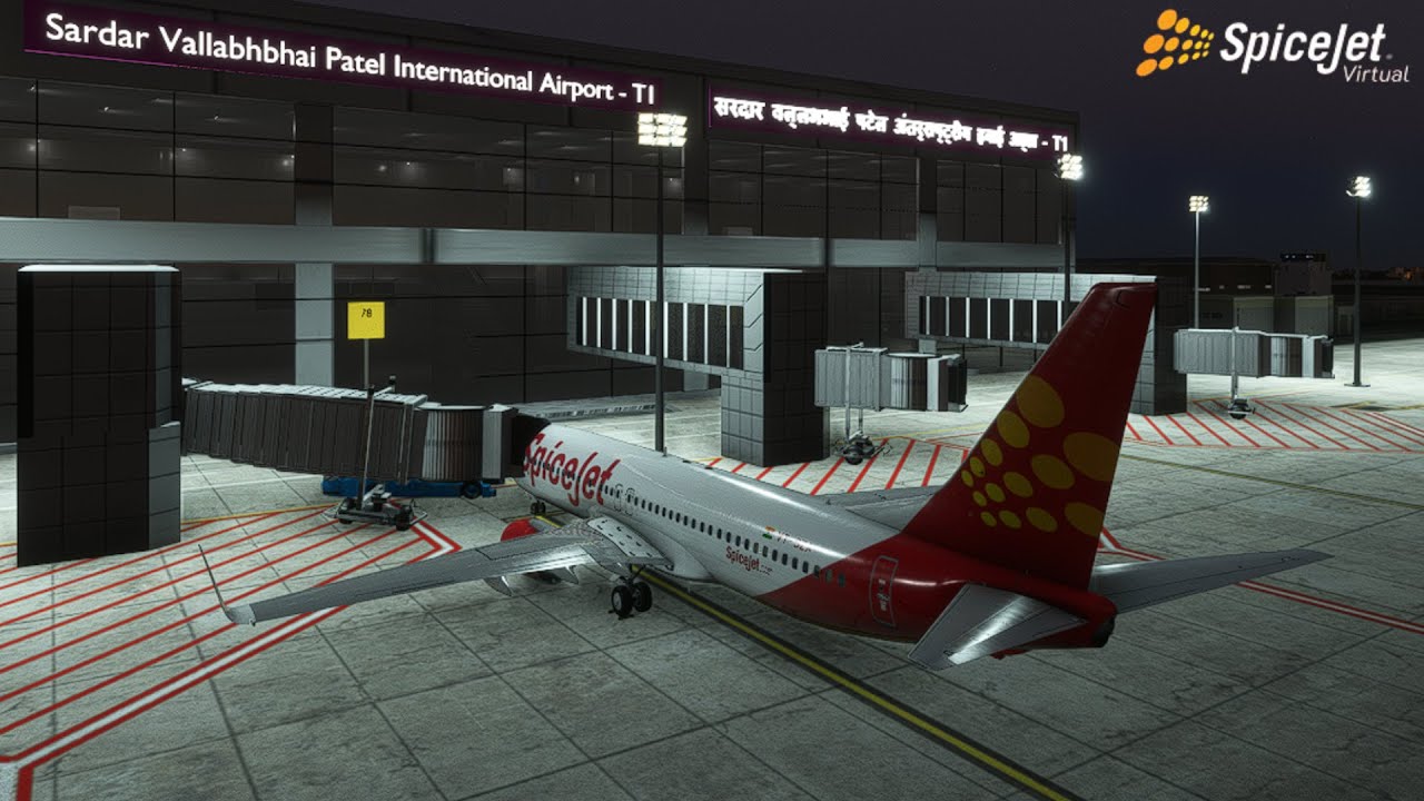 SpiceJet Virtual | Ahmedabad to Mumbai to Chennai | VAAH to VABB to VOMM | PMDG B737 | Aviatopedia