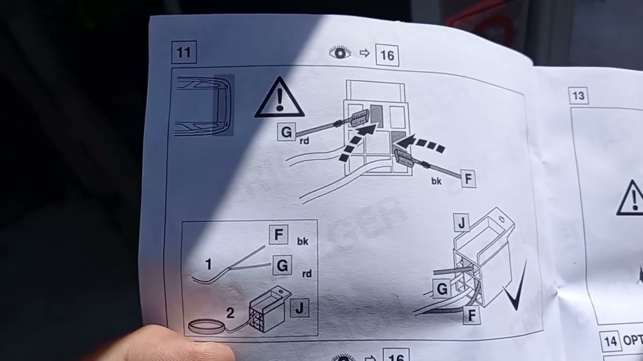 Einbau Elektrosatz für AHK Fiat Ducato, Jumper, Boxer -13 polig mit Aufbaubatterie Anschluss