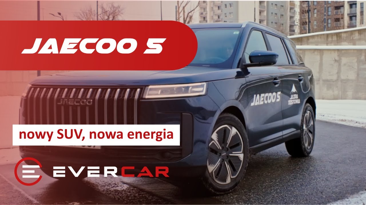 JAECOO 5 – SUV z charakterem. Styl, technologia i pewność prowadzenia