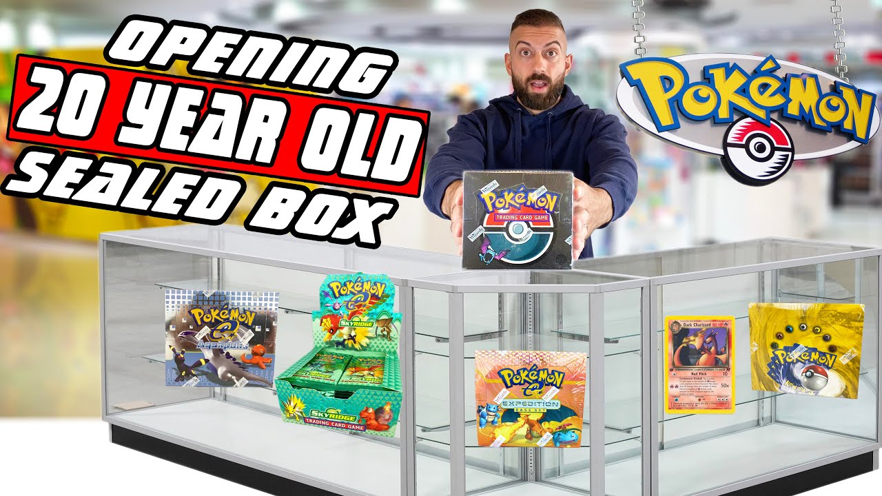 Открываем редкие карты Pokemon 20-ЛЕТНЕЙ ДАВНОСТИ! (1-е издание Team Rocket)