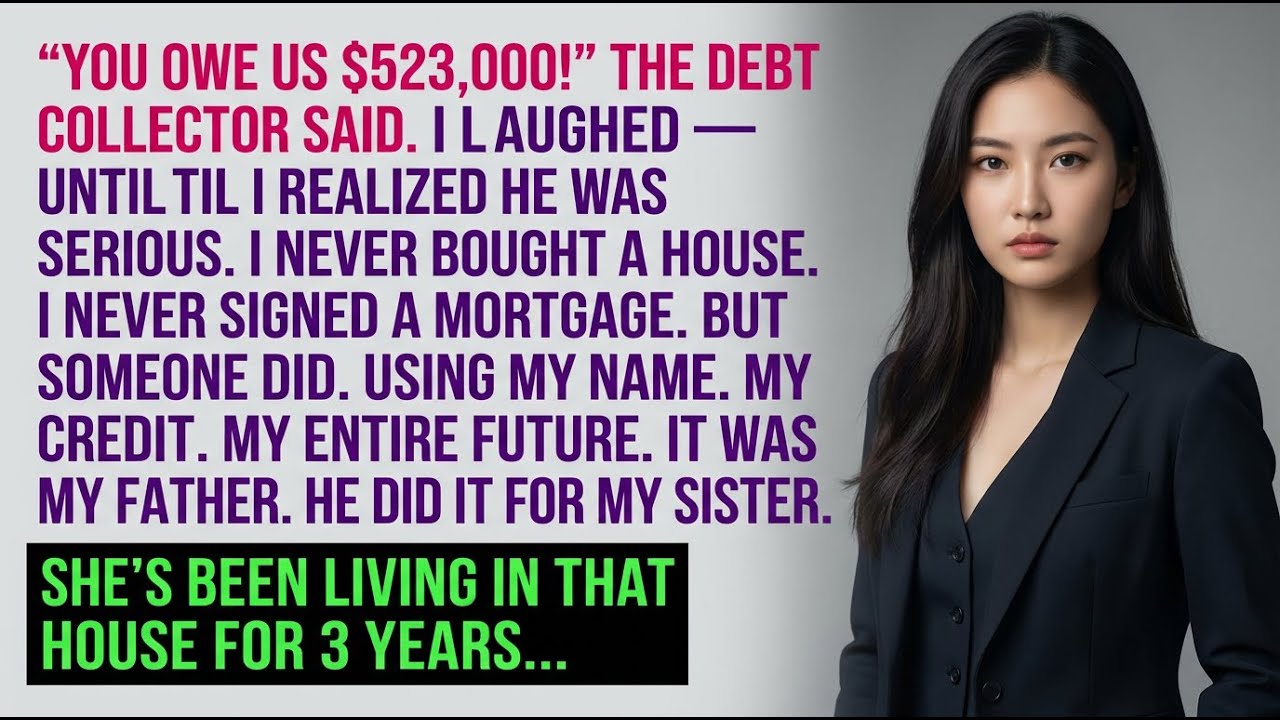Debt Collectors Called About a $523K Mortgage — I Never Signed Anything. It Was My Own Father...