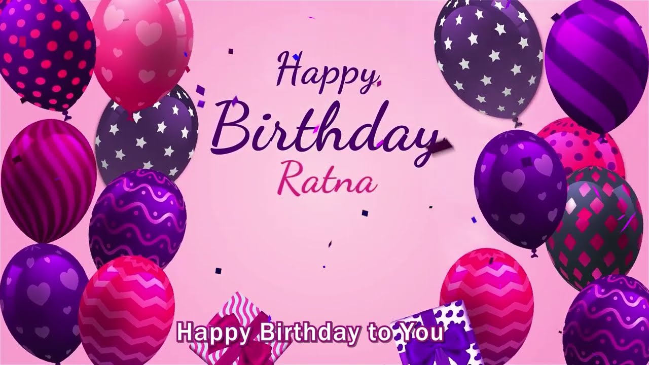 Happy Birthday Ratna | Ratna Happy Birthday Song