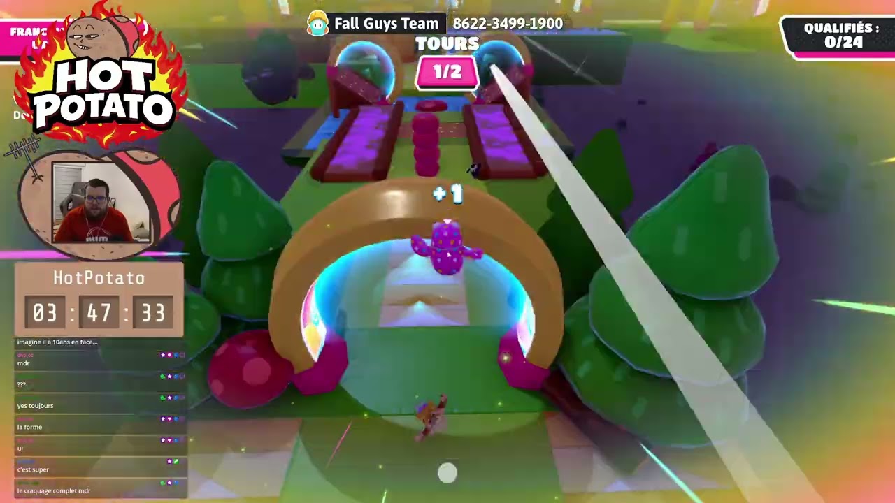 HotPotato FallGuys : Madame patate prend les commandes le gage qui change tout???
