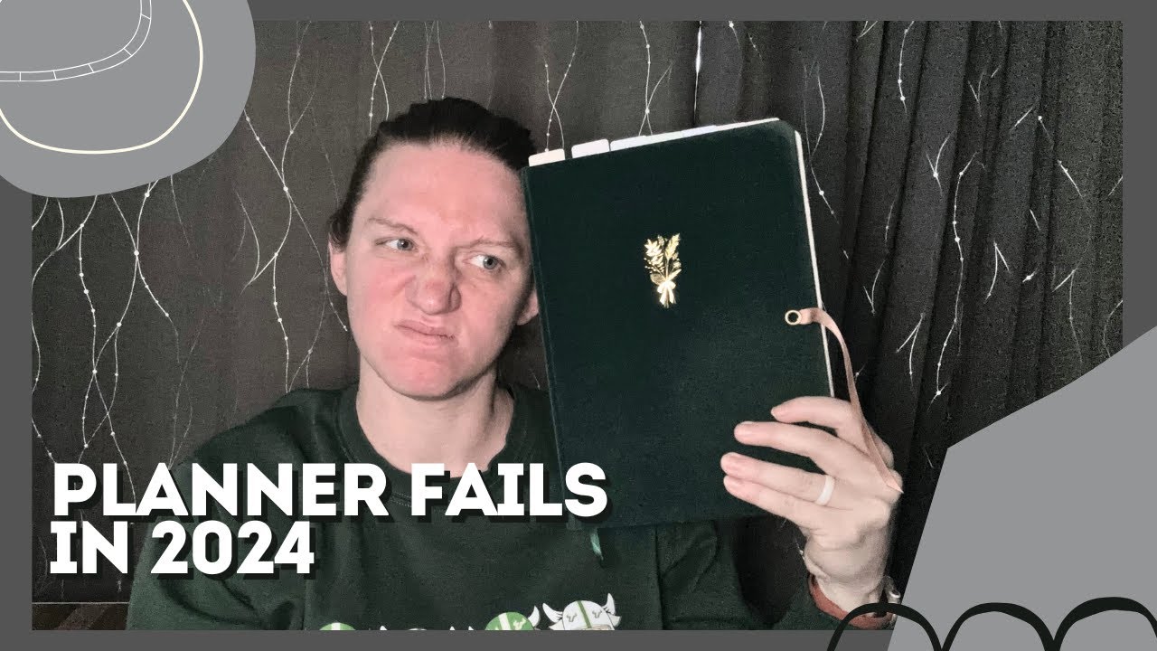 Planner Fails in 2024 - Vlogmas Day 15