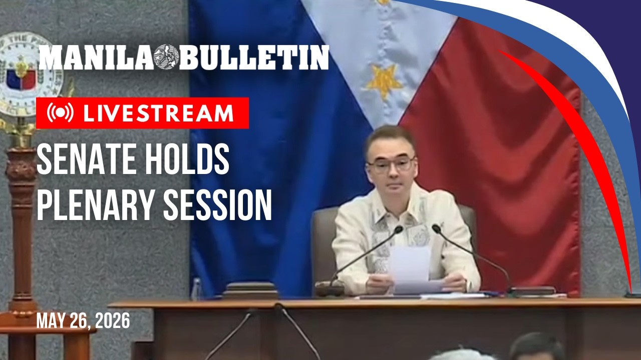 LIVE: Senate holds plenary session | May 26