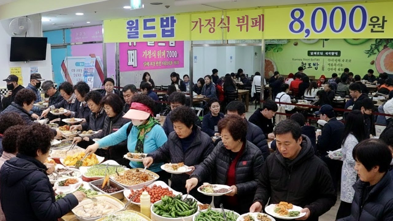 여기 몰랐던 사람만 손해?! 한번 가보면 무조건 단골 된다는 전라도 한식뷔페 Korean street food