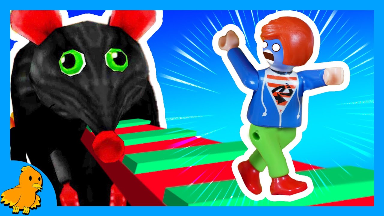 Playmobil Film Deutsch: JULIAN MUSS VOR DER RIESEN MAUS ENTKOMMEN (Roblox)