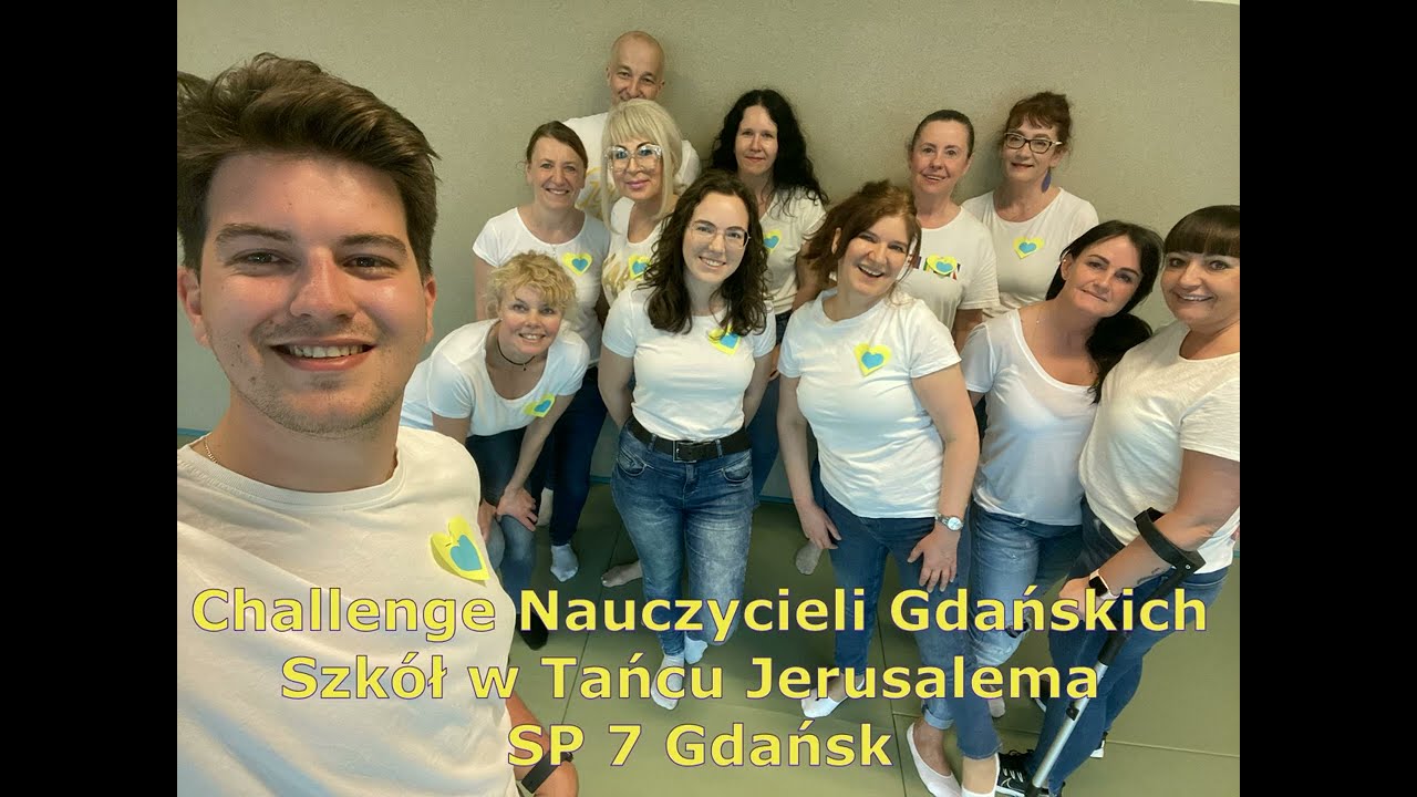 Challenge Nauczycieli Gdańskich Szkół w Tańcu Jerusalema