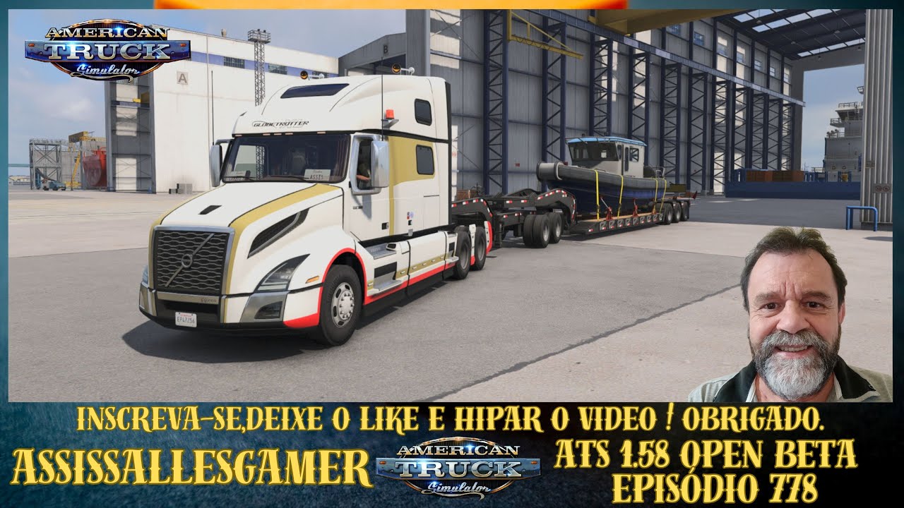 AMERICAN TRUCK SIMULATOR 1.58 OPEN BETA ⭐ * EP 778 * NA PEGADA DOS 4,5K! 💬QUAL SUA CIDADE?*