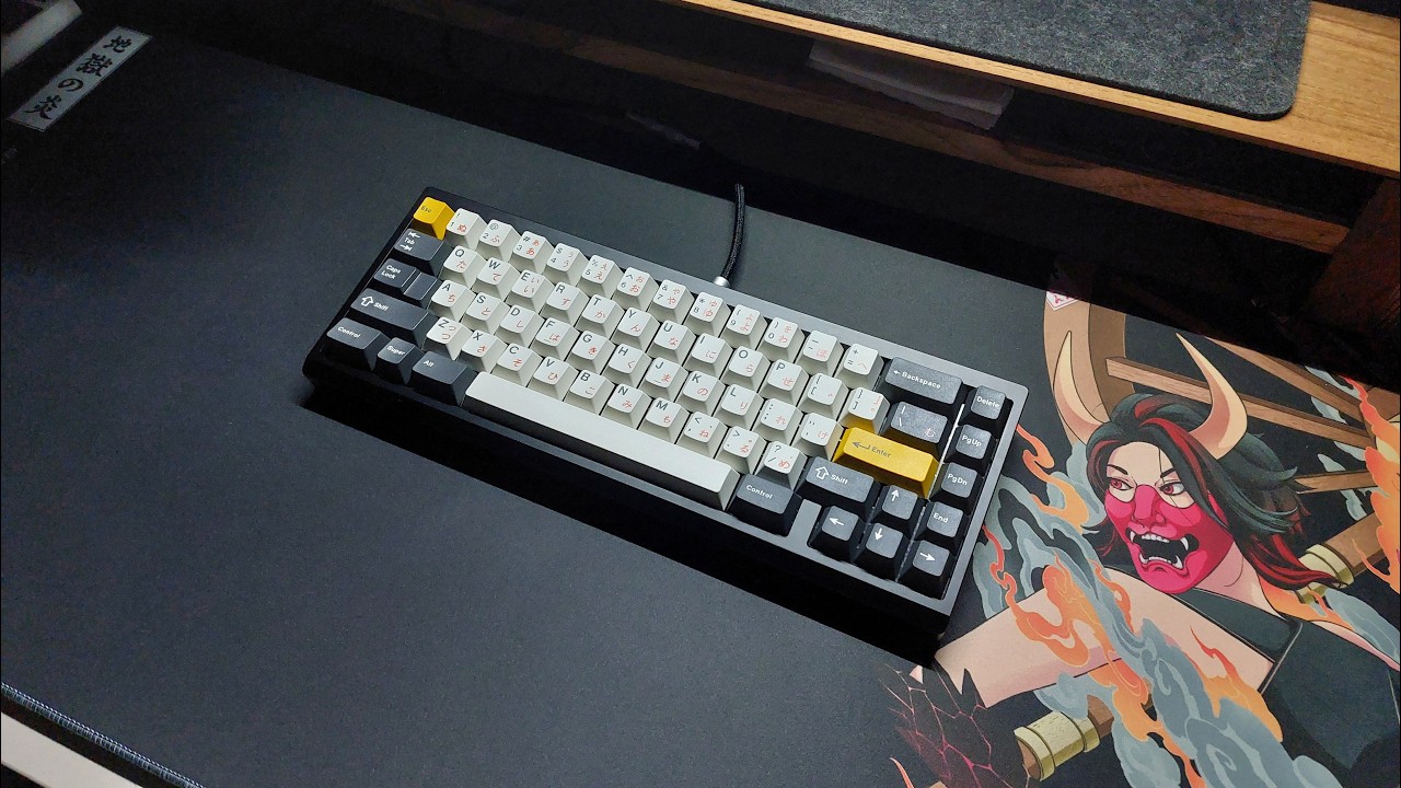 Void65 [Carbon Fiber Plate | Top Mount | MX2A Black (U-22/62,5) | GMK]