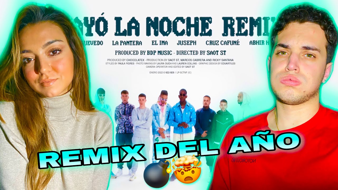 MI PRIMA REACCIONA AL RMX DEL AÑO - (REACCIÓN) Cayó La Noche Remix - La Pantera, Quevedo, Juseph...