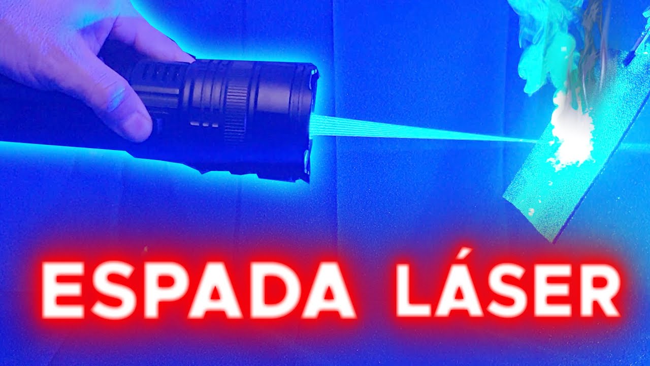 💥MI SABLE LASER CASERO💥como hacer inventos & experimentos caseros DIY