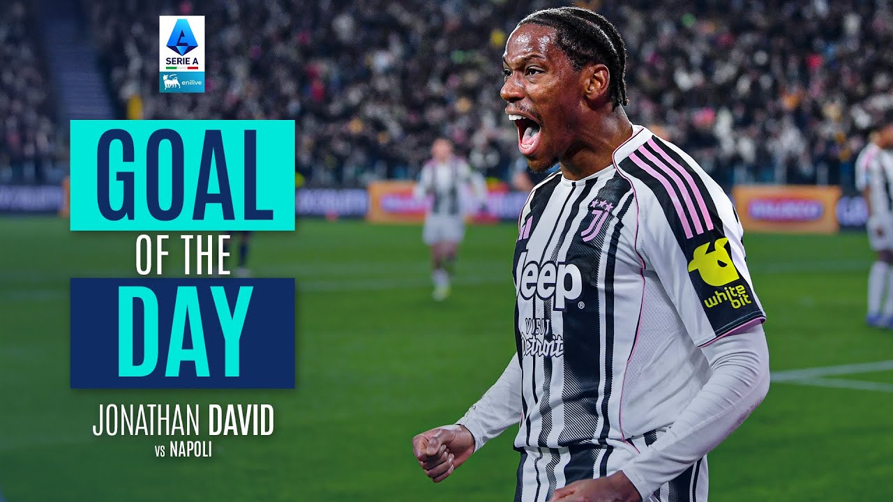 GOAL OF THE DAY | David’s Goal in Slow Motion | Juventus-Napoli | Serie A 2025/26