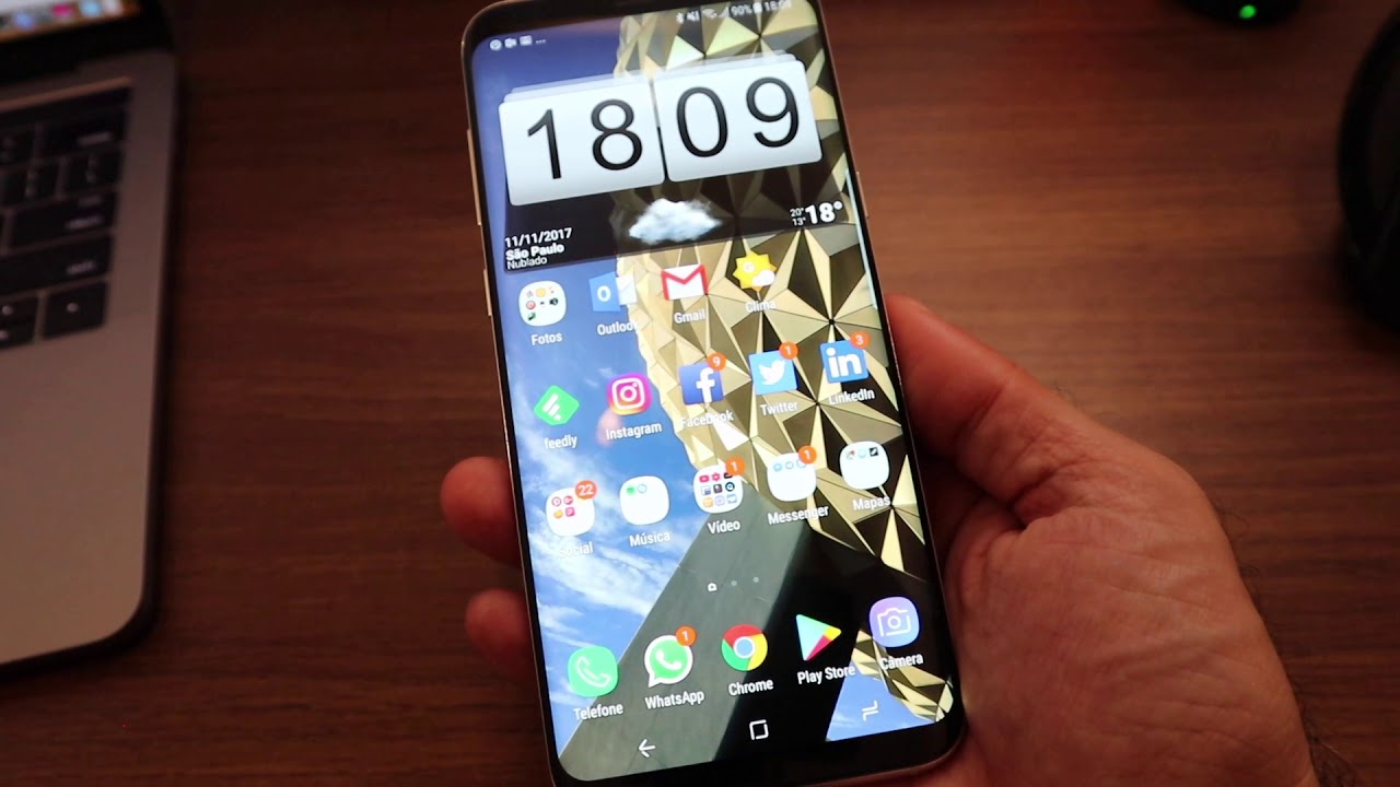 Galaxy S8 Plus depois de 6 meses uso