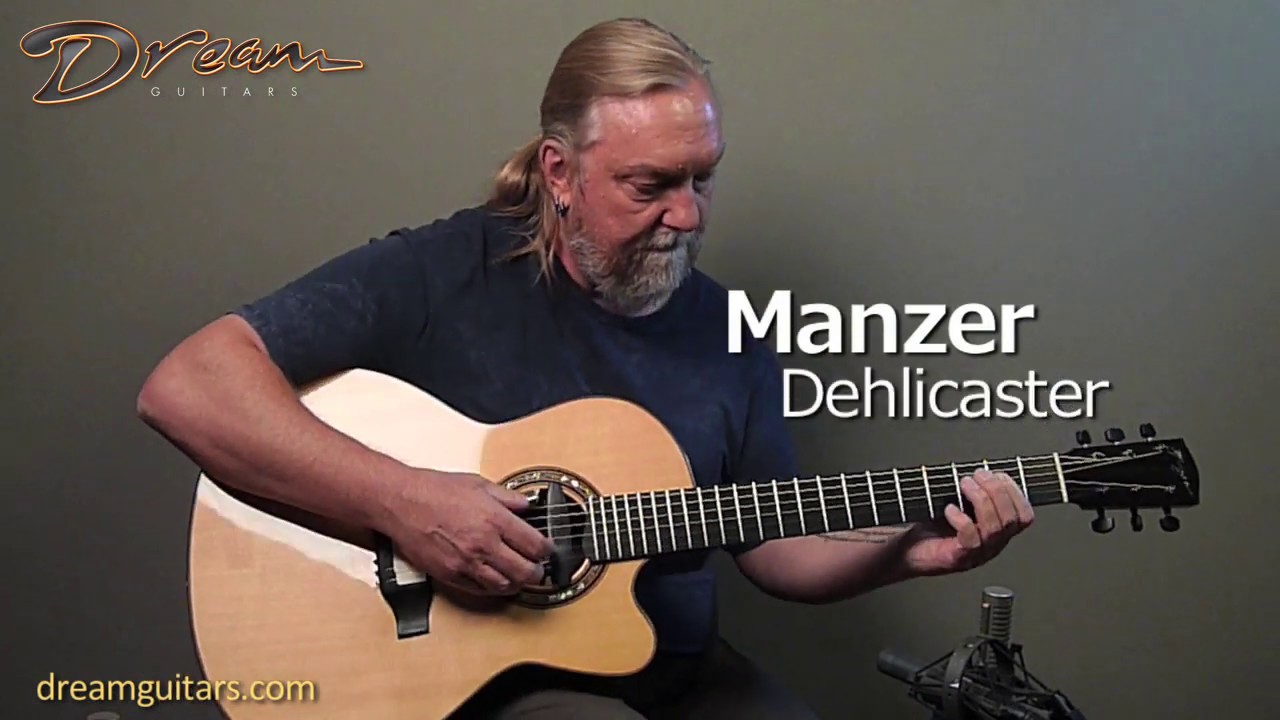 2014 Manzer Dehlicaster, Indian Rosewood & German Spruce