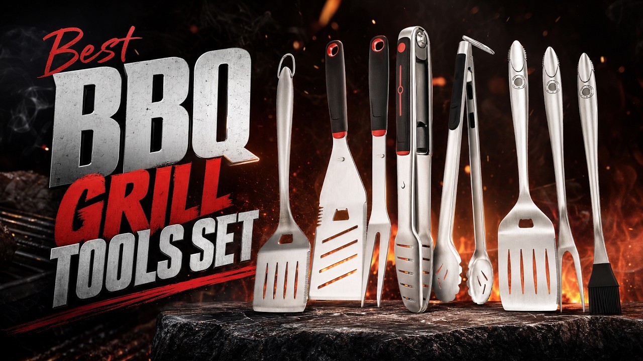 Top 5 Best BBQ Grill Tools Set | Perfect Picks for Grill Masters