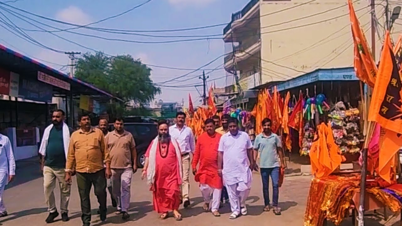खाटू श्याम मे श्री महन्त कमल पुरी जी महाराज भक्तो सहित | खाटू श्याम जी का नया भजन।