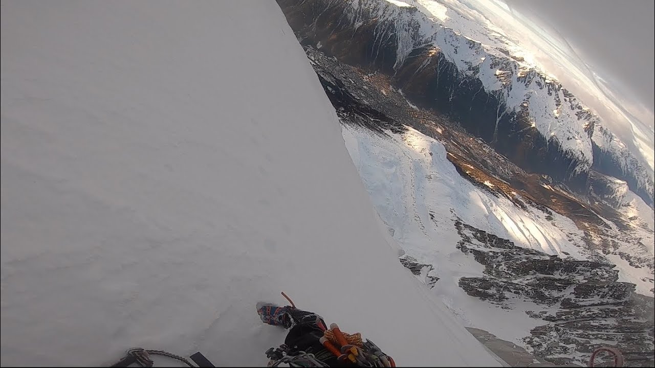 Solo climb of the Mallory-Porter route, Aiguille du Midi