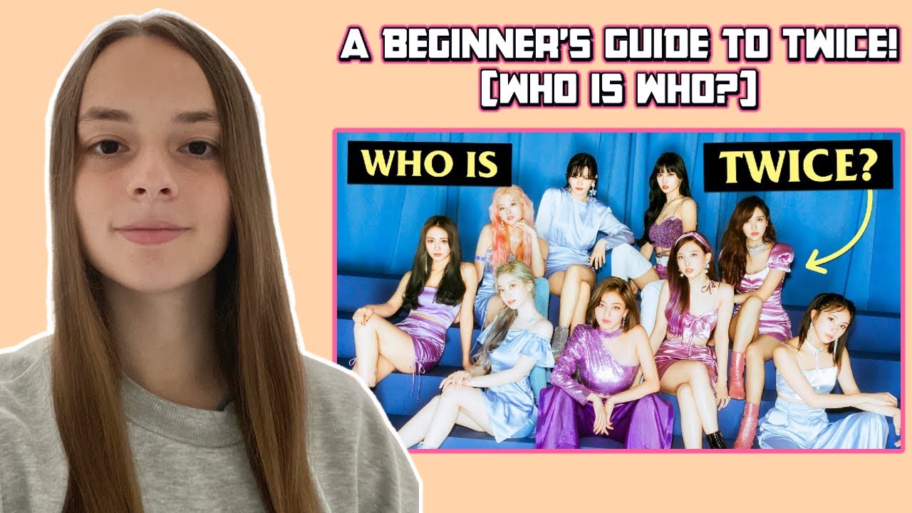 Реакция британской девушки на руководство для начинающих по игре Twice! (Кто есть кто?)