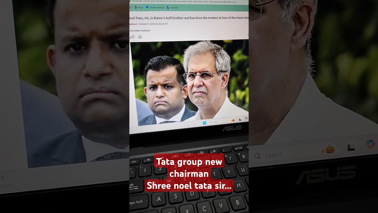 Tata group new chairman shree Noel tata... 