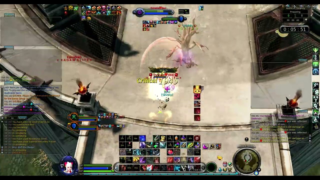 Skinny & Chubby Aion Zone 5.6 ( 2 vs 2 arena pvp )