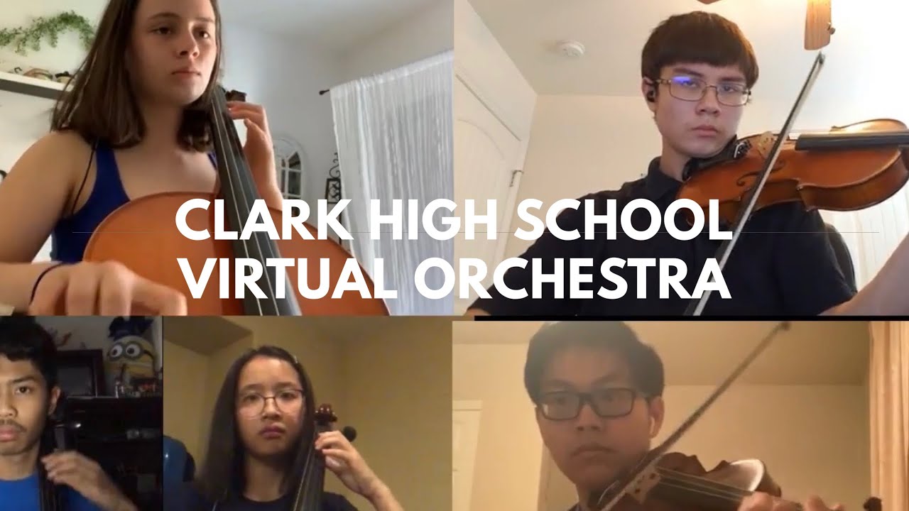 Clark High School Virtual Orchestra - A Call for Hope