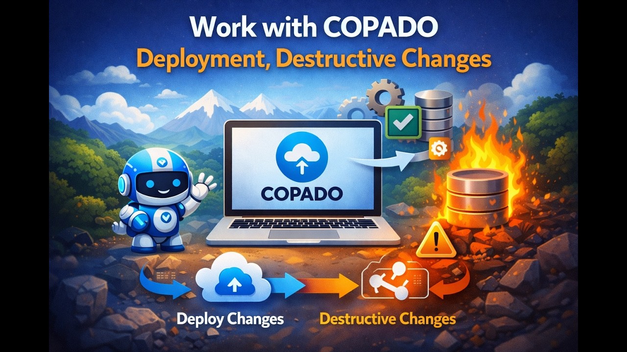 Work with Salesforce Deployment using COPADO, Destructive Changes ##copado #cicd @pantherschools