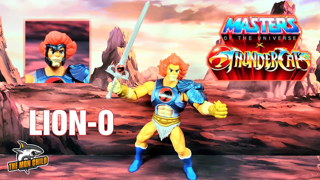 Masters of the Universe Origins X ThunderCats LION-O Figure Review!