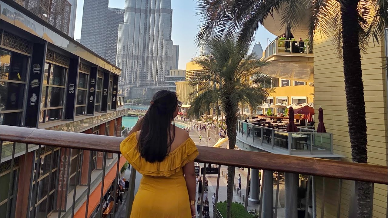 Burj Khalifa and Dubai mall view -5th day in Dubai