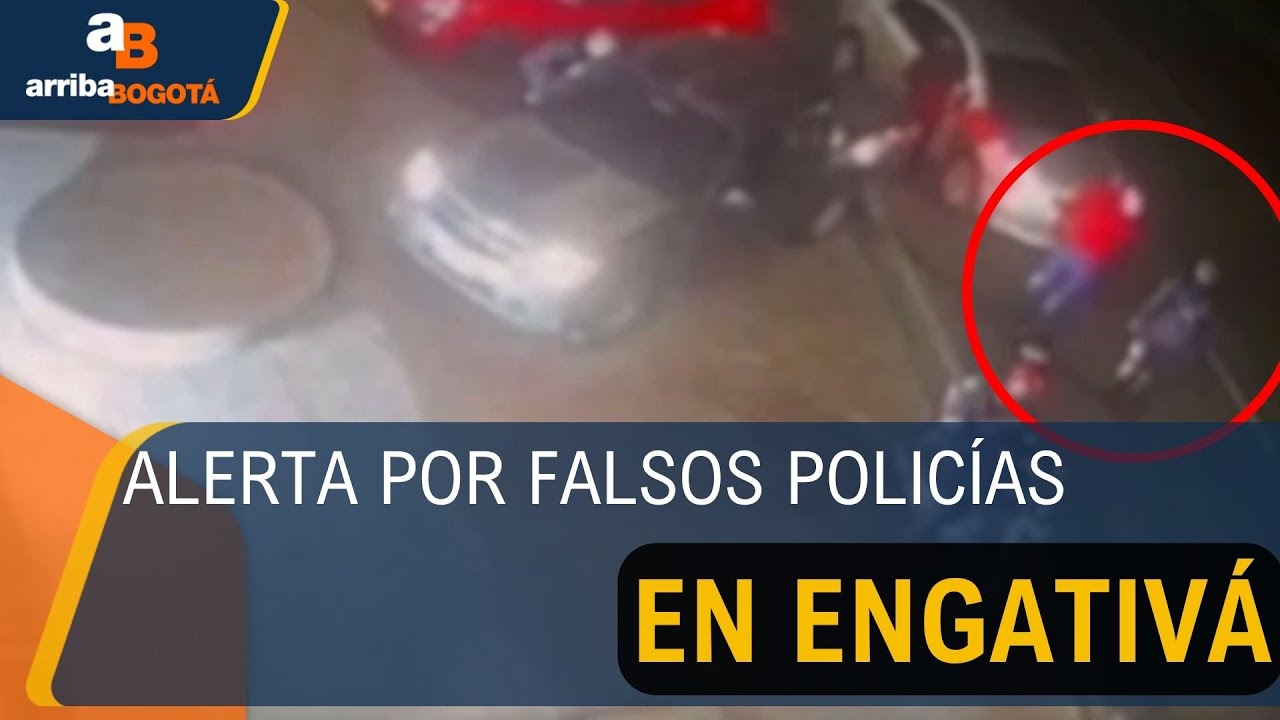 Alerta en Engativá: Delincuentes fingen ser de la Sijín para asaltar a transeúntes | CityTv