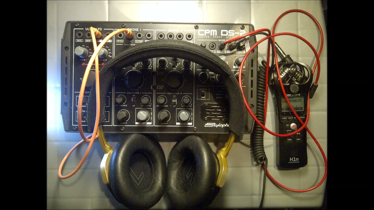 Stylophone CPM DS-2 improv playing Pitch, Cutoff and LFO Rate/Wave/Depth